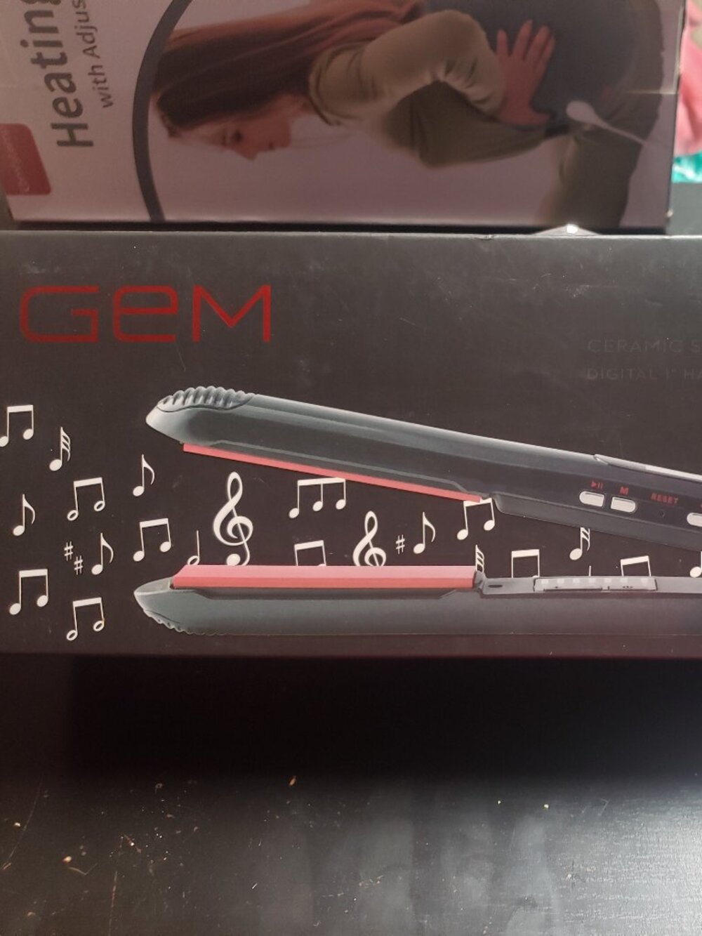 NEW Gem 1-inch ceramic hair straightener